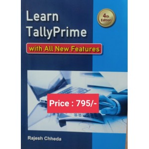 Ane Publication's Learn TallyPrime with All New Features by Rajesh Chheda